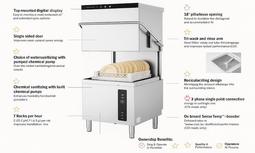 What Should You Know Before Buying a Commercial Dishwasher for Home or Restaurant Use?