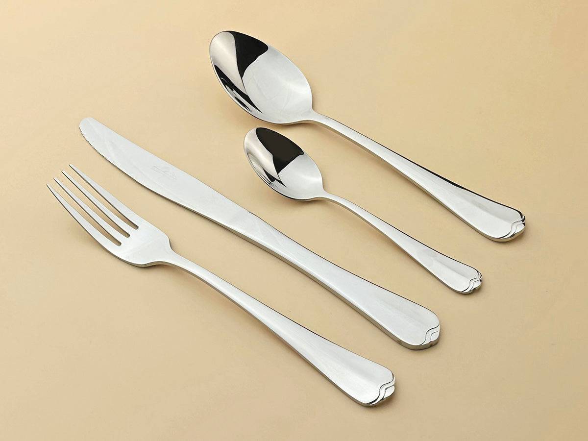 Sub-equip, 338-08, Heavy Lafayette Dinner Knife, 18/8 Heavy Weight, 12 pcs - Chefcoca