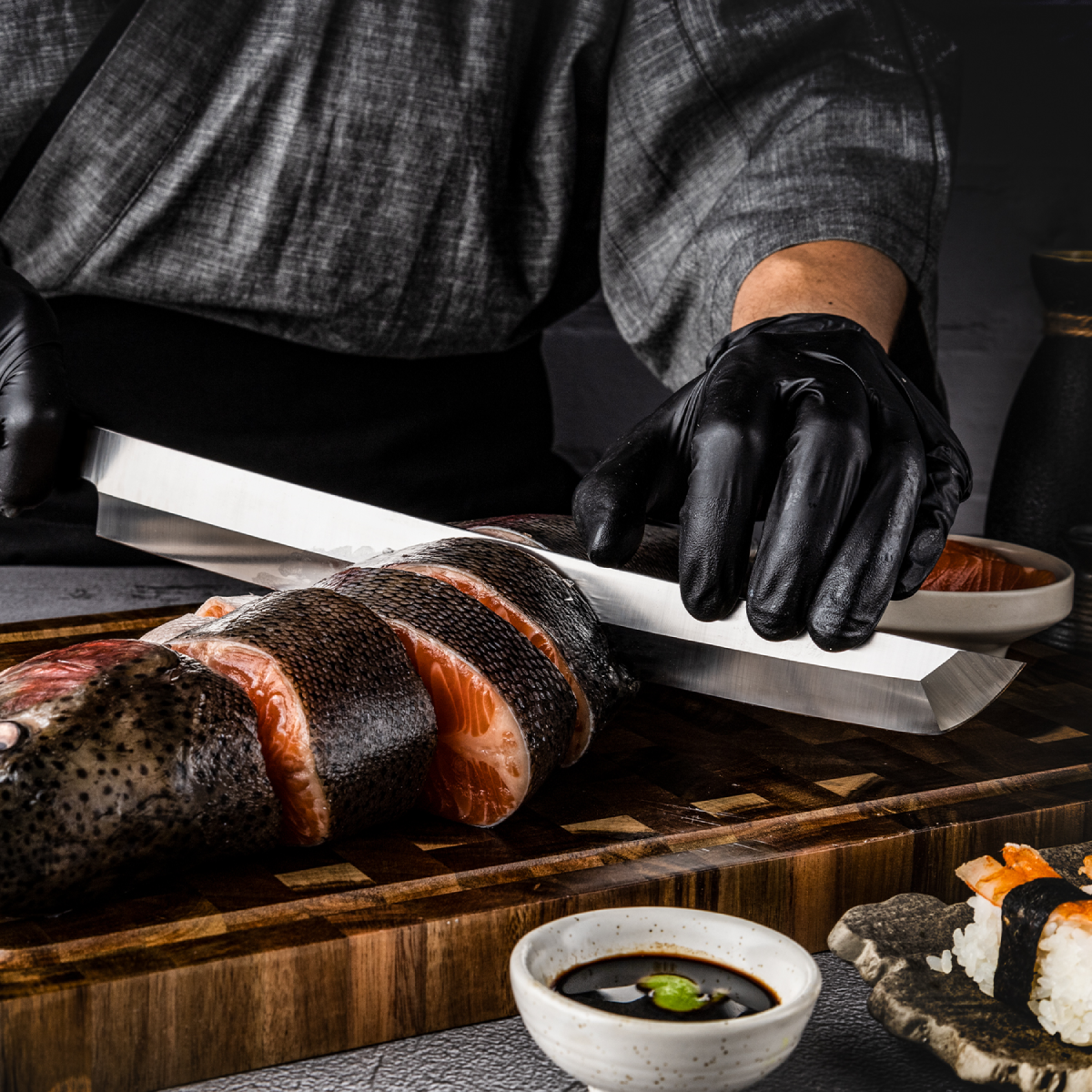 Sub-equip, 300mm Japanese Yanagi Knife, (SS-05B) - Chefcoca