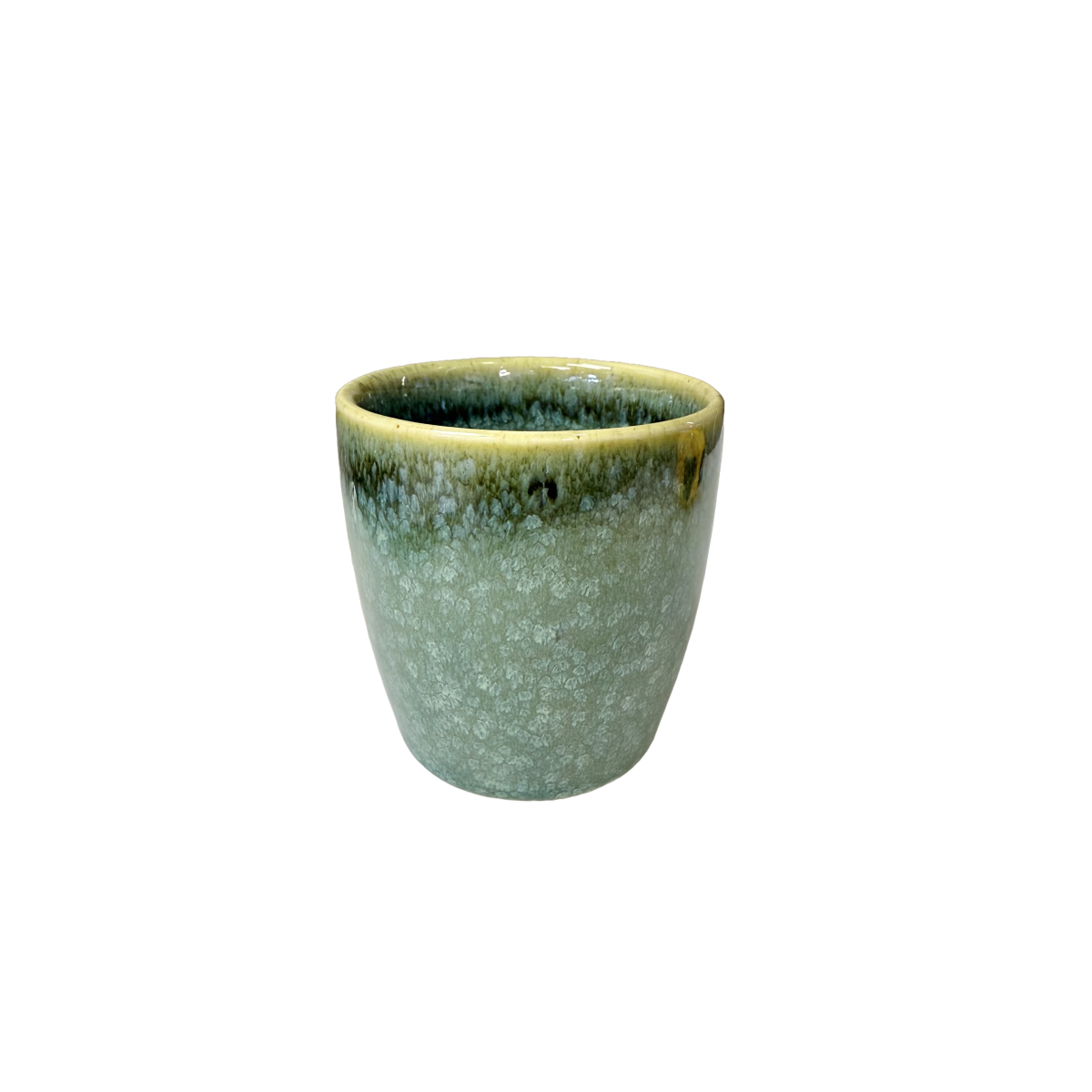 Chefco, 7" dia Light Green Ceramic Cup, 2.75" Dia, 2.75" High (LB0707) - Chefcoca