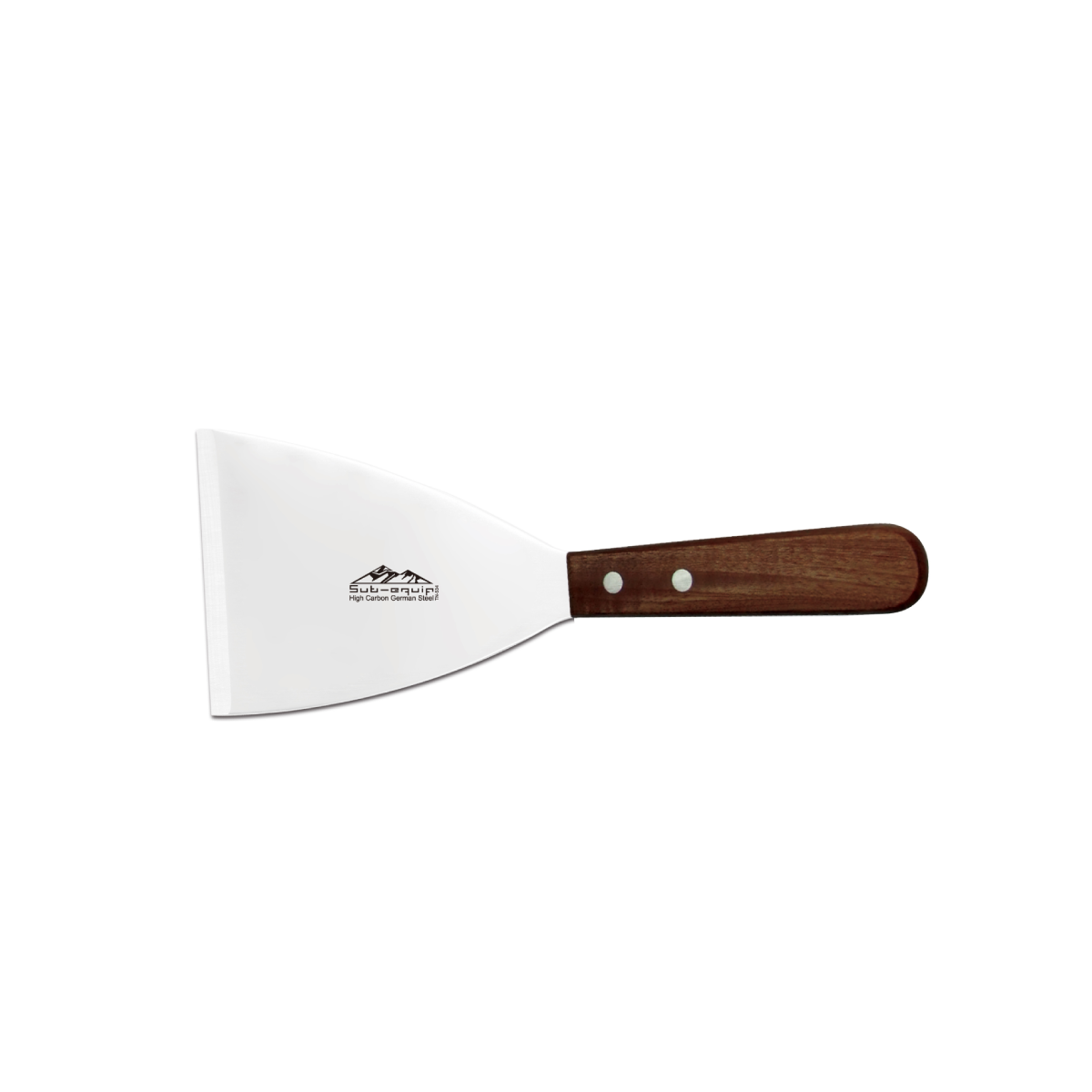 Sub-equip, 4.5" x 3.13" Scraper, with Rosewood Handle (TM-534) - Chefcoca