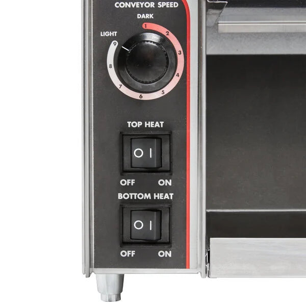 APW Wyott AT Express 3T-AT1725-120 Radiant Conveyor Toaster - 17 3/16"L x 15 1/16"W x 13 1/4"H - Chefcoca