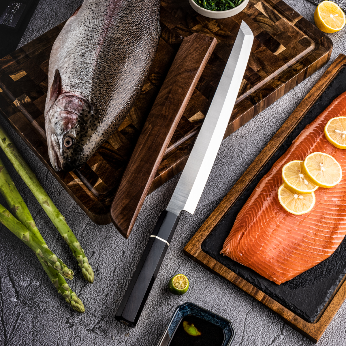 Sub-equip, 300mm Japanese Yanagi Knife, (SS-05B) - Chefcoca