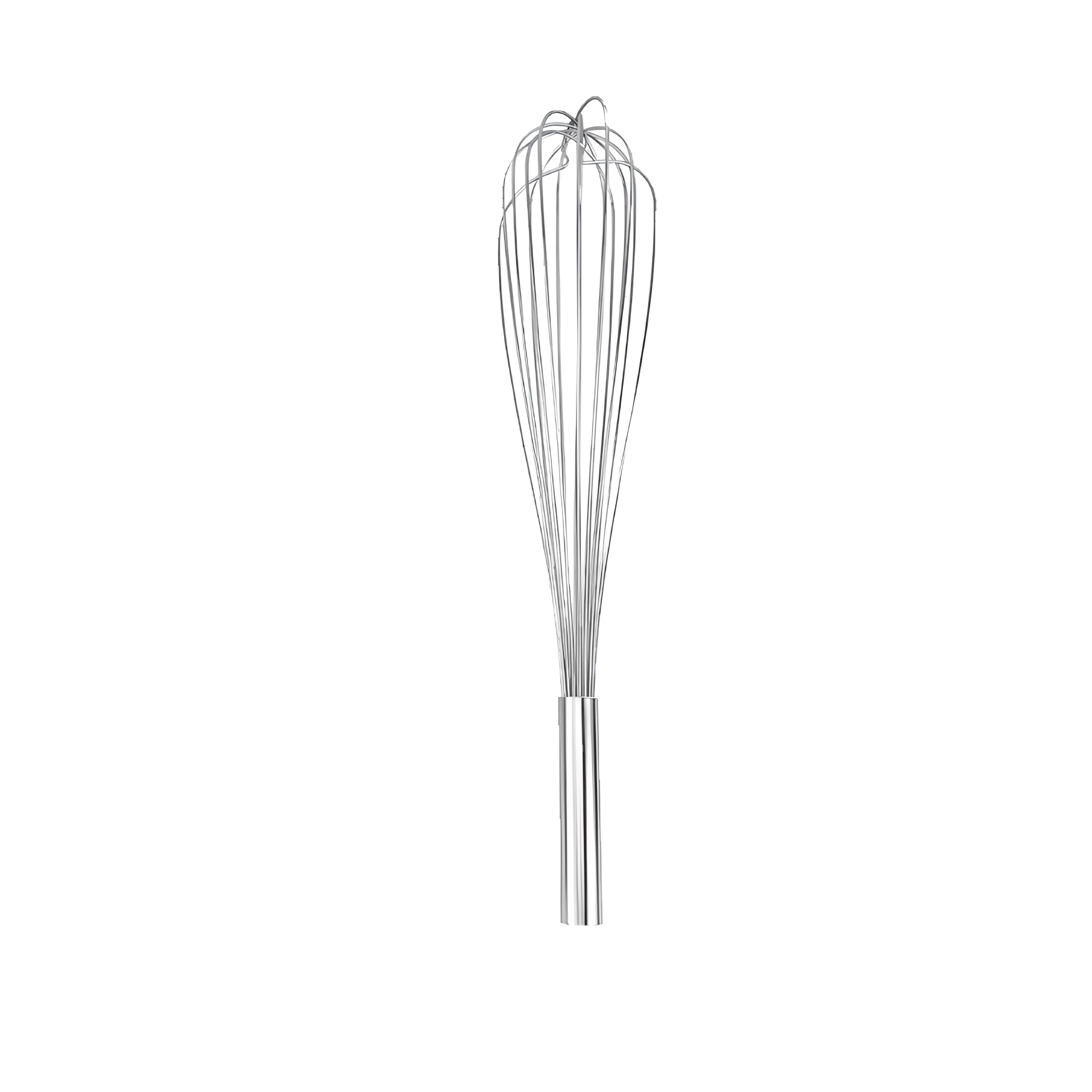 Sub-equip, 24" French Whisks, Stainless Steel with Epoxy (FW-24S) - Chefcoca