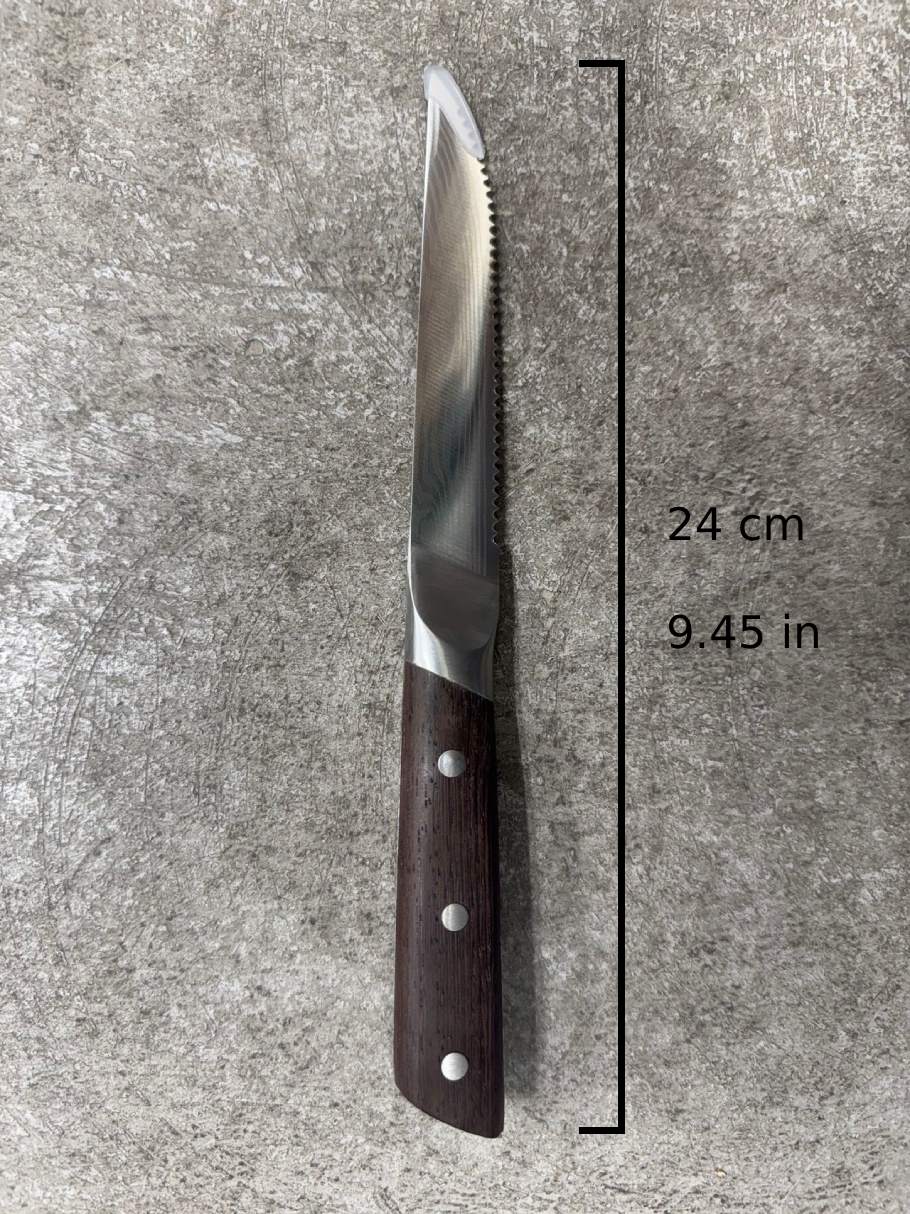 Wooden Handle Steak Knife (SK-5W) - Chefcoca