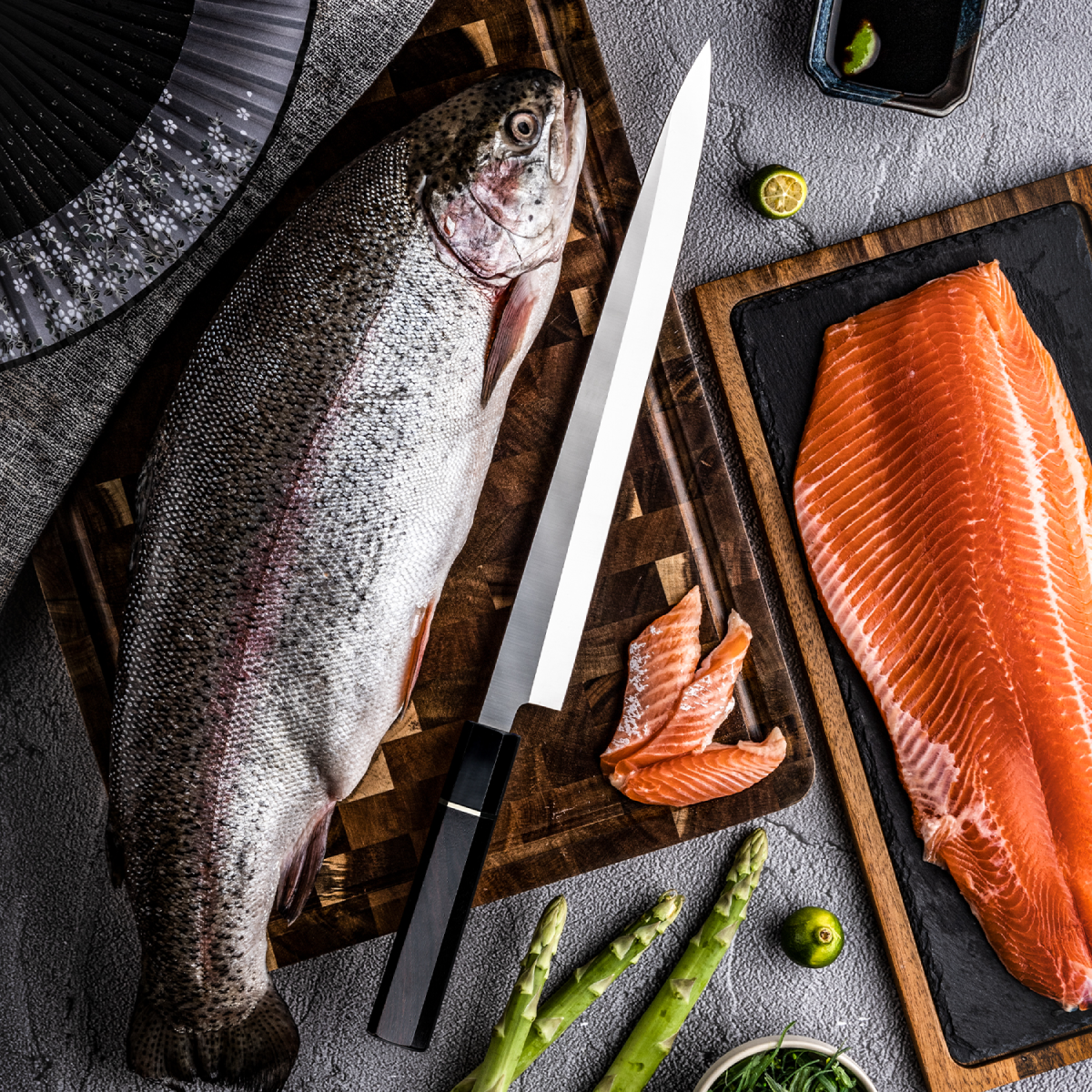 Sub-equp, 270mm Japanese Yanagiba Knife (SS-05D) - Chefcoca