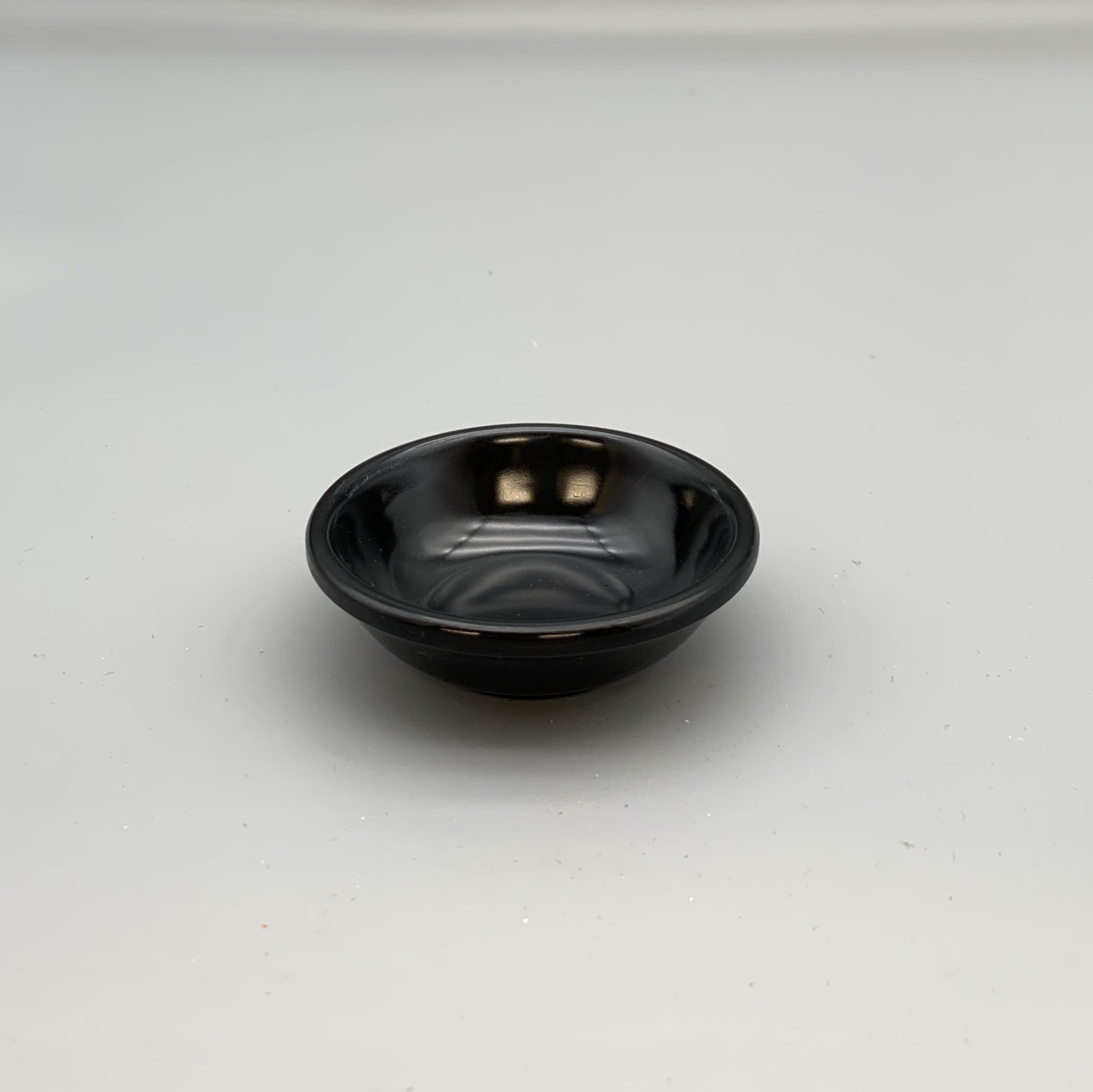 2.75" Round Black Melamine Sauce Dish (TG-133B) - Chefcoca