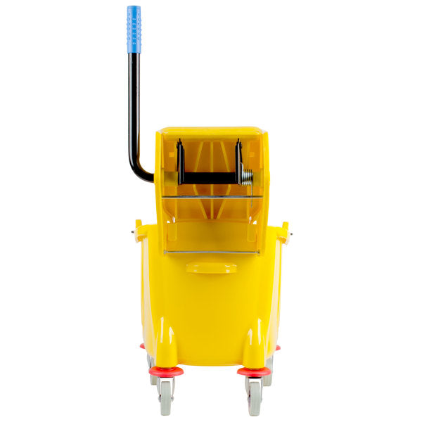 Mop Bucket with Wringer 35 Qt, Yellow - Chefcoca