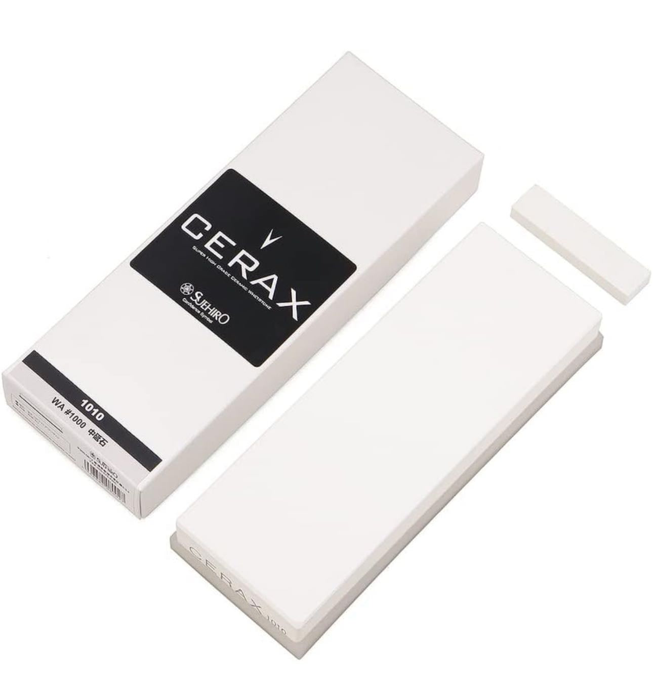 Suehiro Cerax Sharpening Stone for Knives Medium Grain 1000 Grit - Chefcoca