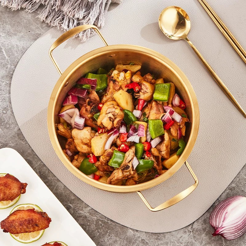 Ramen Pot, Stainless Steel Korean Ramen Cooking Pot - Chefcoca