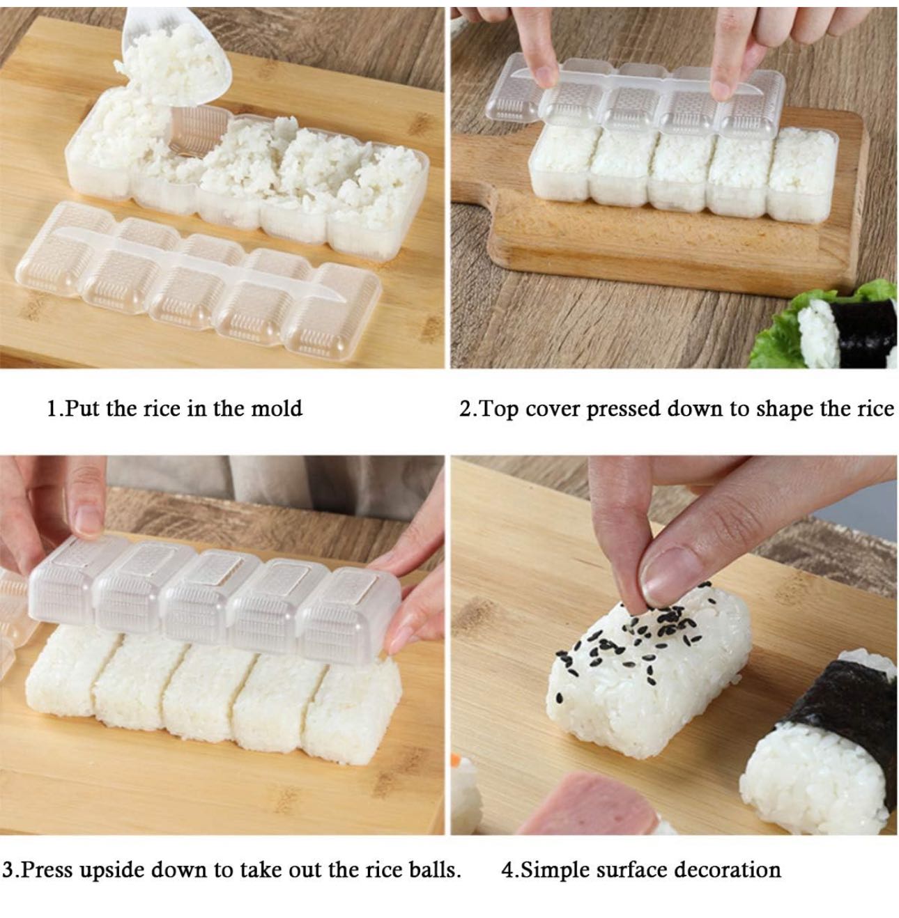 Sushi Rice Shape Maker - Chefcoca