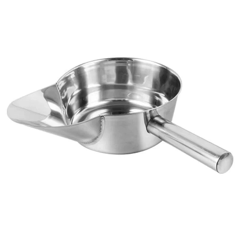 Stainless steel Chip scoop shovel, Non-Slip popcorn scooper with handles - Chefcoca