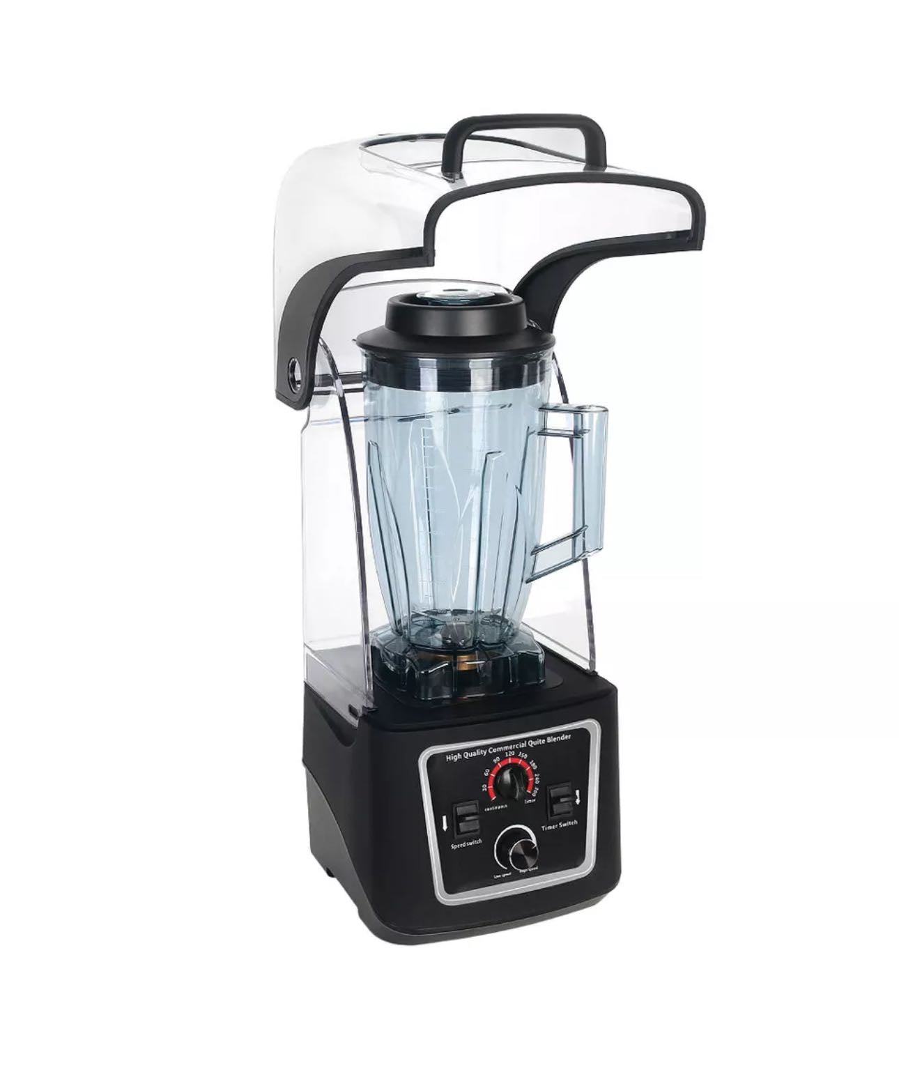 140oz/4L Commercial Blender with Reduce Noise cover ( HS-361D) - Chefcoca