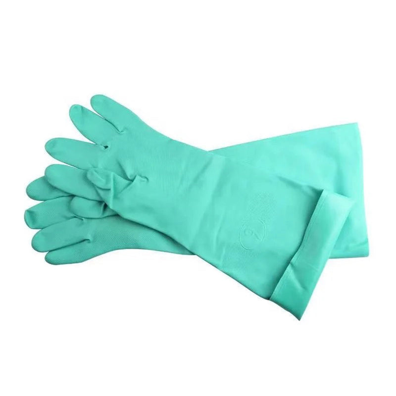 Ansell Long Sleeves Gloves, Green (1Pair)