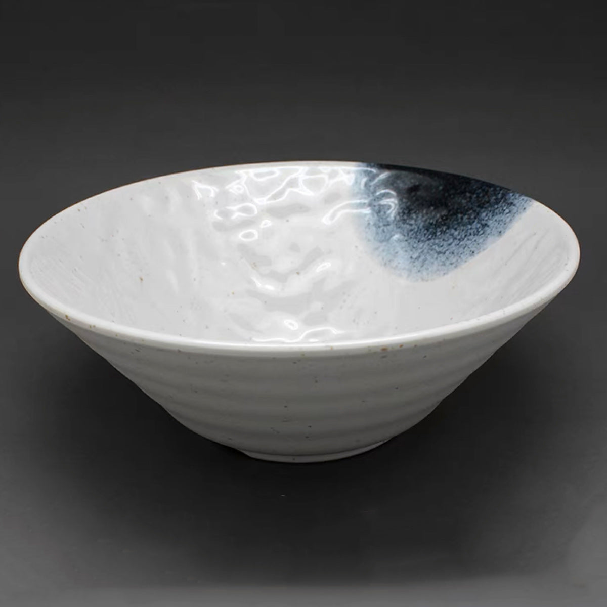 Dark Blue Ombre Melamine Bowl (39034K) - Chefcoca