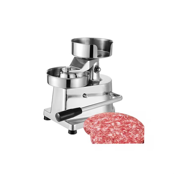 Manual Burger Press, Meat Patty Maker, Meat Processing Machinery with Gear Components - Chefcoca