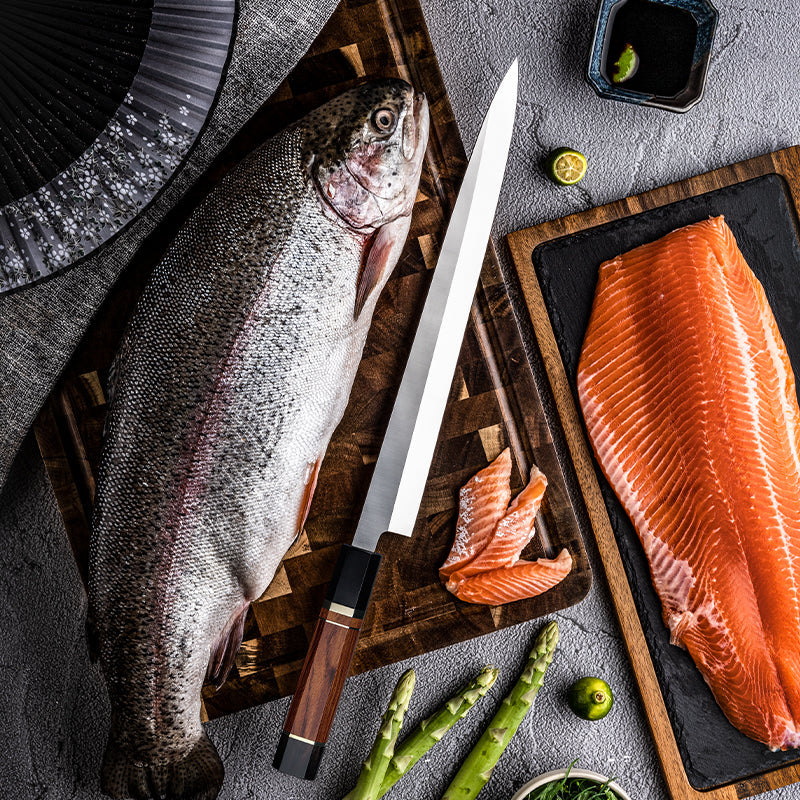 Sub-equip, 300m Japanese Yanagiba Knife (SS-08D) - Chefcoca