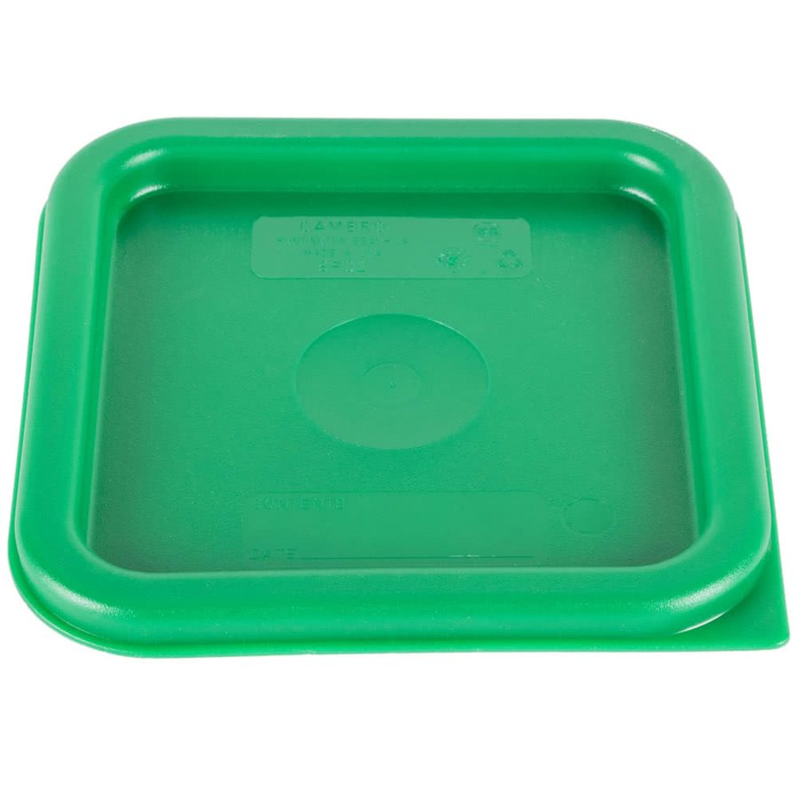 Square Storage Container Cover for 2 & 4 Qt Containers, Green - Chefcoca