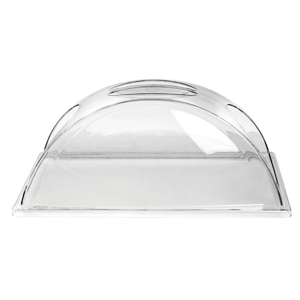 Rectangular Clear Polycarbonate Dual Sided Dome - 21 1/2"L x 13 1/4"W x 9"H - Chefcoca