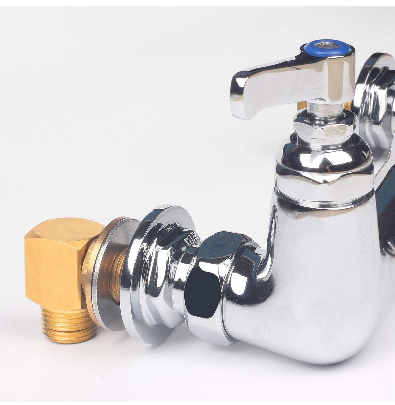 90 Degree elbow brass pipe fitting connector adapter, 2pcs - Chefcoca