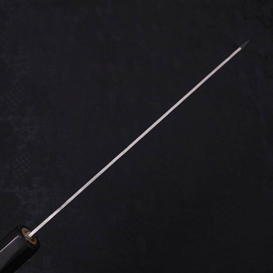 MUSASHI Kiritsuke Silver Steel #3 Nashiji Buffalo Magnolia Handle 210mm (097-210) - Chefcoca