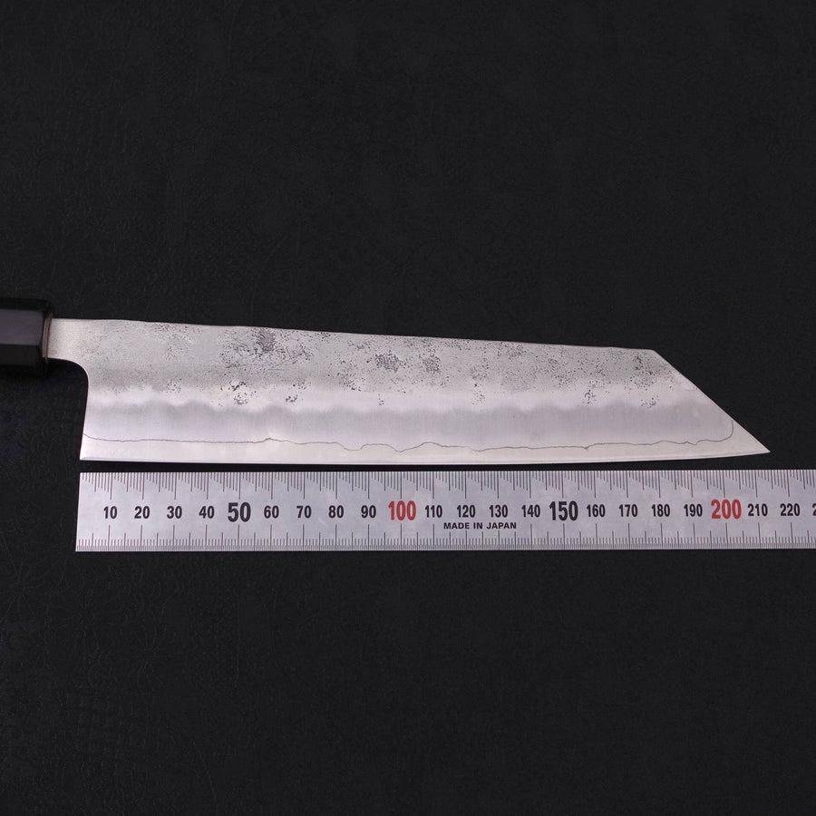 MUSASHI Kiritsuke Silver Steel #3 Nashiji Buffalo Magnolia Handle 210mm (097-210) - Chefcoca