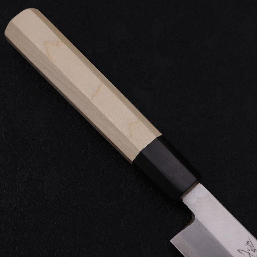 MUSASHI Yanagi ba Silver Steel #3 Kasumi Buffalo Magnolia Handle 300mm (277-300) - Chefcoca
