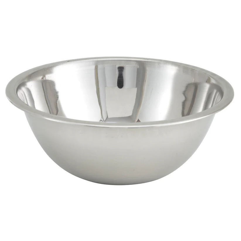 Mixing Bowl, Economy, Stainless Steel - 1-1/2 Quart - Chefcoca