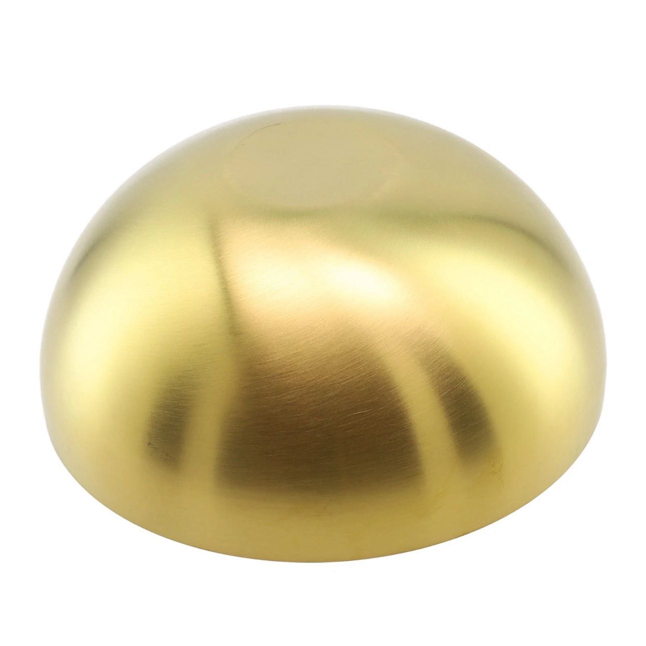 Stainless Steel Salad Bowls Decorative Gold Bowl Large Metal Mixing Bowls Nesting Bowls Snacks Bowls for Kitchen Mixing Cooking Baking Prepping Golden 15 cm - Chefcoca