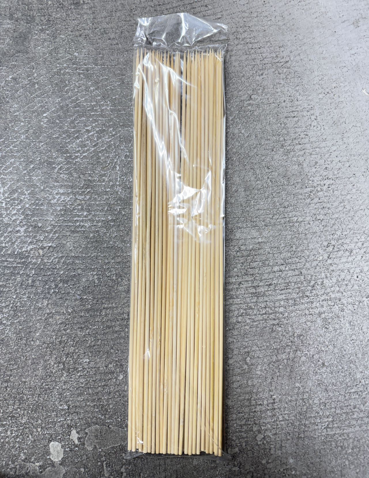 Bamboo Skewer, 40 pieces per bag, 16"/40cm (BSK-40) - Chefcoca