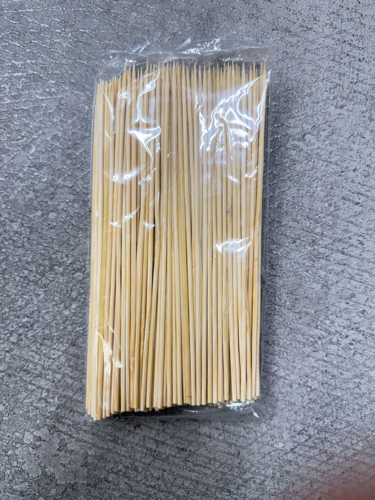 Bamboo Skewers, 200 pieces per bag. 6"/15cm (BSK-15) - Chefcoca