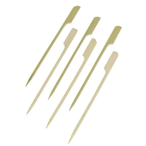 Flag Shaped Bamboo Skewers, 6"/15cm, 100pcs/pack(FBSK-15) - Chefcoca