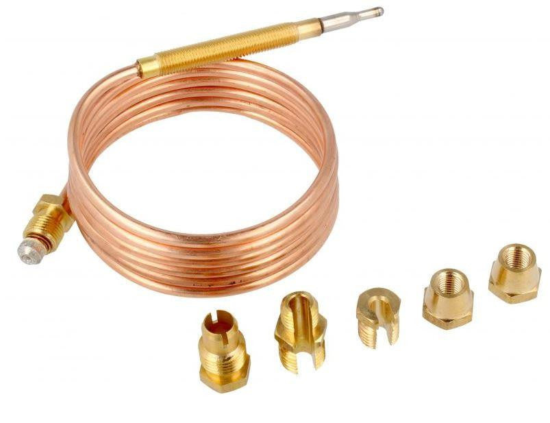 Gas Thermocouple Universal kit 72"Screw-in 25-35mv (P-K16BA-72) - Chefcoca