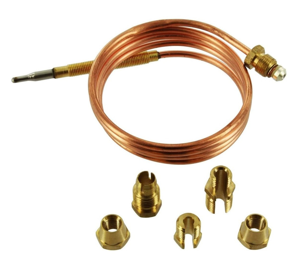 Gas Thermocouple Universal kit 60"Screw-in 25-35mv (P-K16BA-60) - Chefcoca