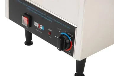 WINCO, 51074A - BenchmarkUSA "Chili & Cheese" Food Warmer - 2 Pumps - Chefcoca