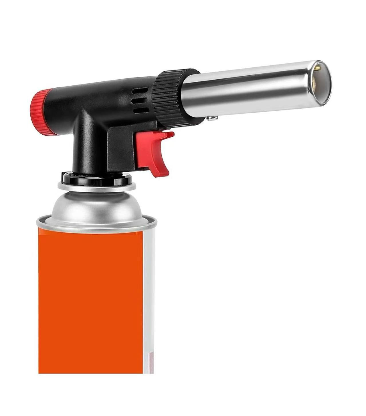 Sub-equip,rofessional Kitchen Blow Torches,Kitchen Cooking Torch Adjustable Flame Gas Torch Ignition Flamethrower Burner Baking, Cooking, Camping and BBQ (Butane Gas Not Included) - Chefcoca