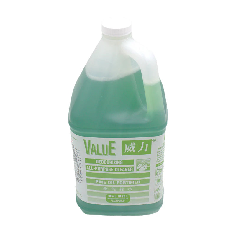 Value Deodorizing All Purpose Cleaner, 4L (DPC) - Chefcoca