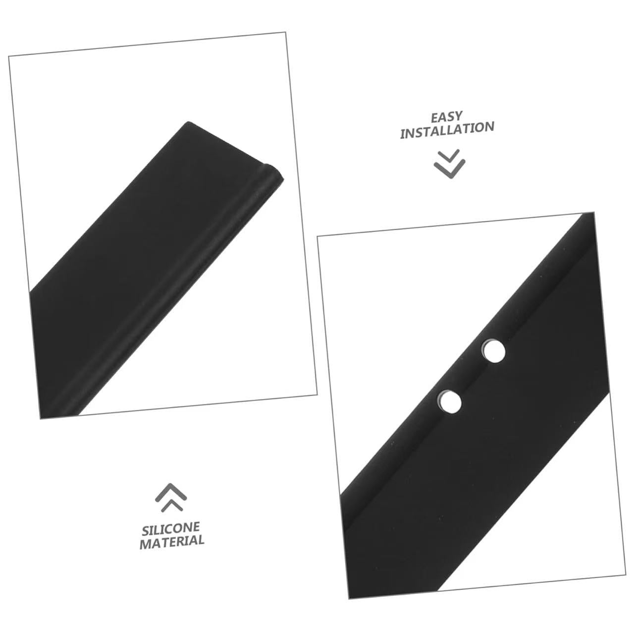 Chefco, Silicone Wiper Refill Strips Windshield Wiper Blade Replacement for Front Rear Auto Glass Cleaner, 1 piece (SJ-106B) - Chefcoca