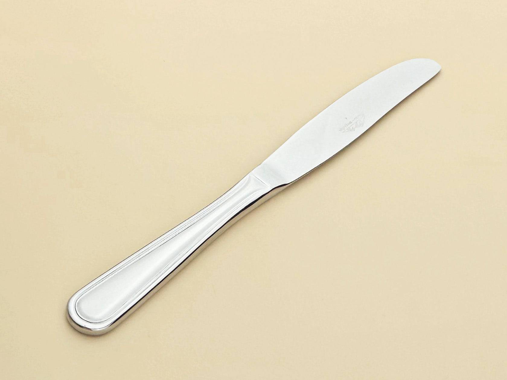 Sub-equip, 194-08 - Dots Dinner knife, 18/0 Medium weight, 12pcs - Chefcoca