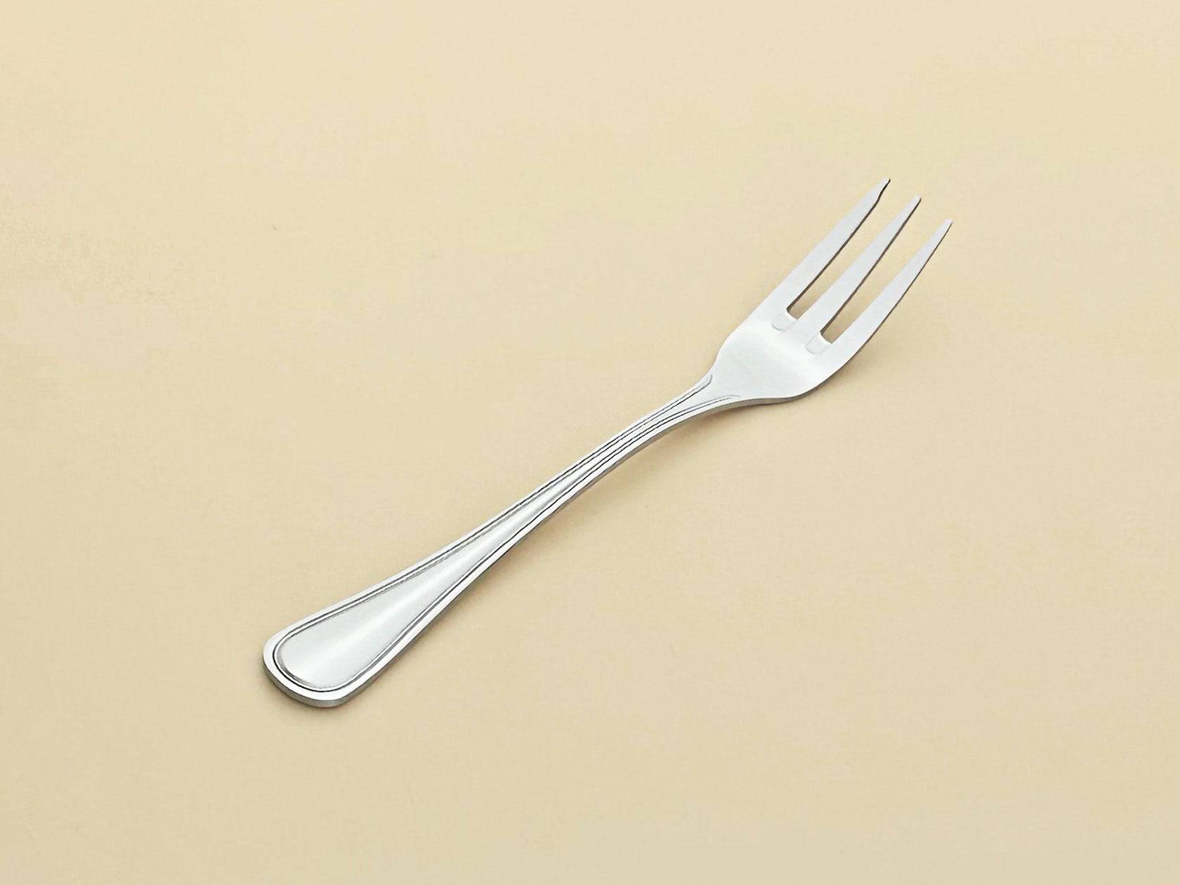 Sub-equip, 194-06 Dots Salad Fork, 18/0 Medium weight, 12pcs - Chefcoca