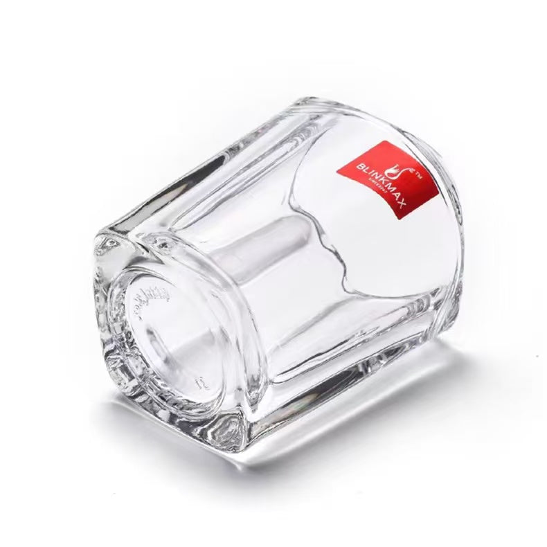 Chefco, 65ml Restaurant transparent Schnaps whiskey cup blank sublimation liquor glasses Mini Spirits bullet shot glass (KTY1502)-12pcs - Chefcoca