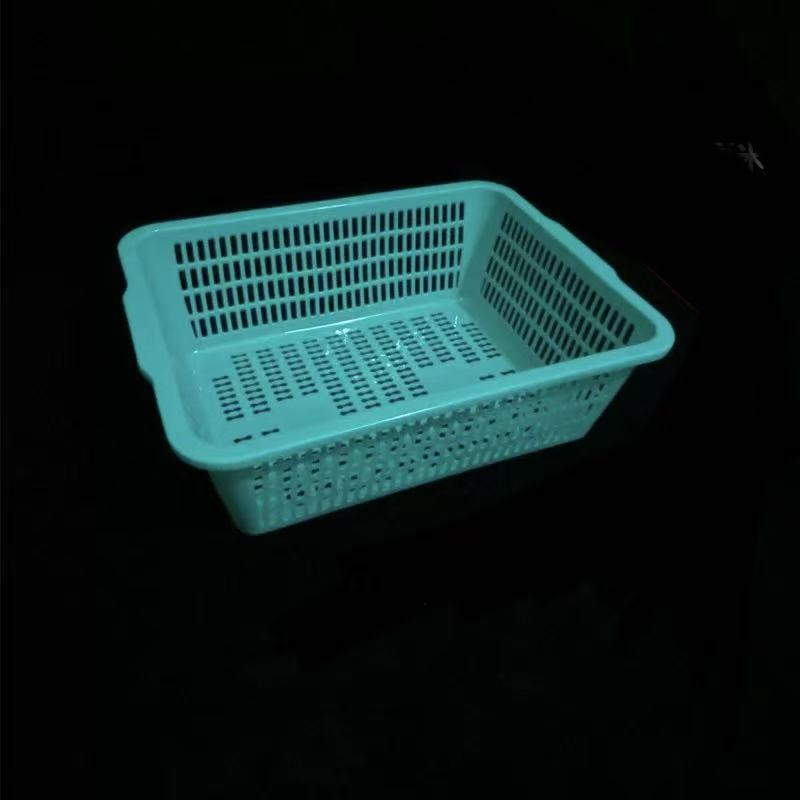 CHEFCO,FC052, 54.5cm/21.5"L Green Rectangular Vegetable Wash Basket (Medium Grid) - Chefcoca