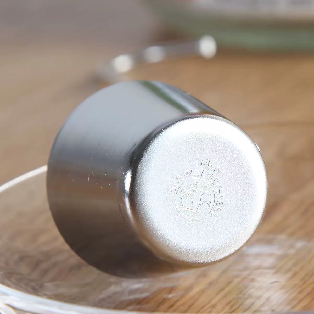 Louche à sirop en acier inoxydable 18/8 avec manche en fil métallique