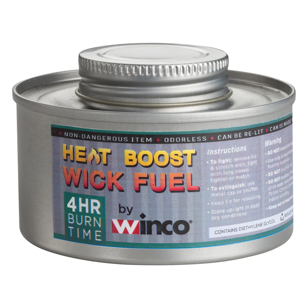 C-F4 - Chafing Fuel, Twist Cap, 24 Pieces per Box - 4 Hours - Chefcoca