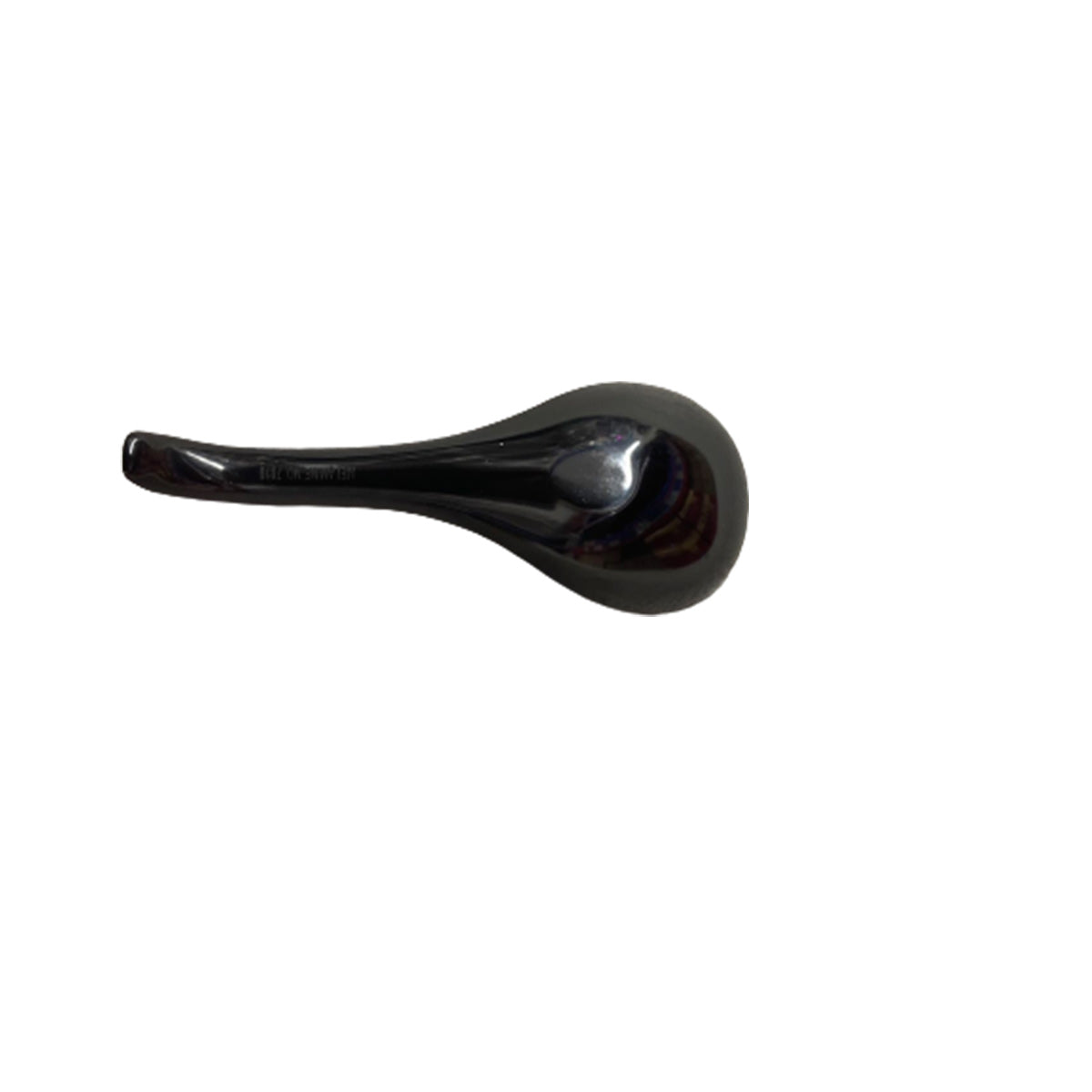 Black Melamine Jumbo Soup Spoon (7019B) - Chefcoca