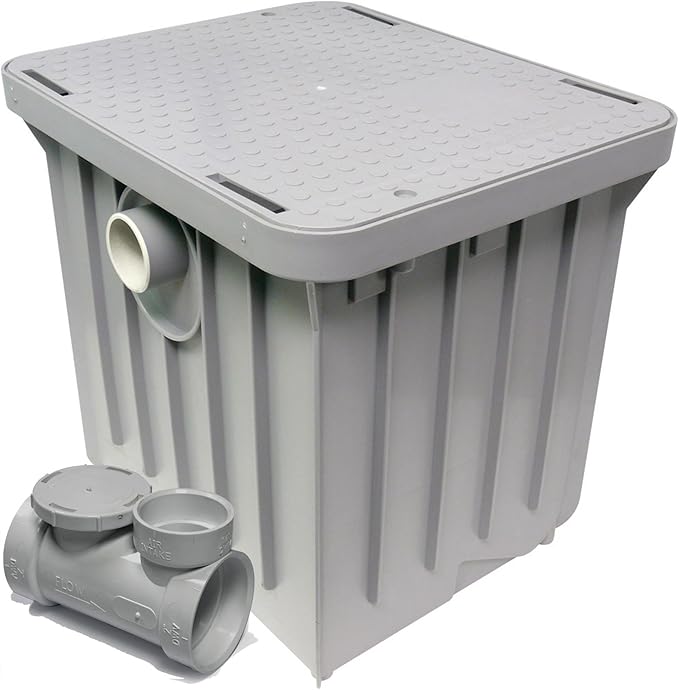 Canplas Endura 3910A02 10 GPM Grease Interceptor (20 lb. Capacity, 2" Connection) - Chefcoca