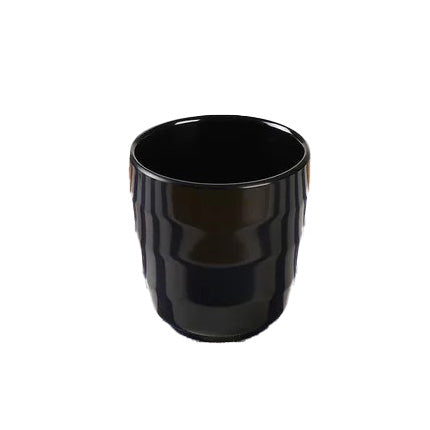 Black Melamine Black Glossy Tea Cup,3" Dia  (7516BK) - Chefcoca