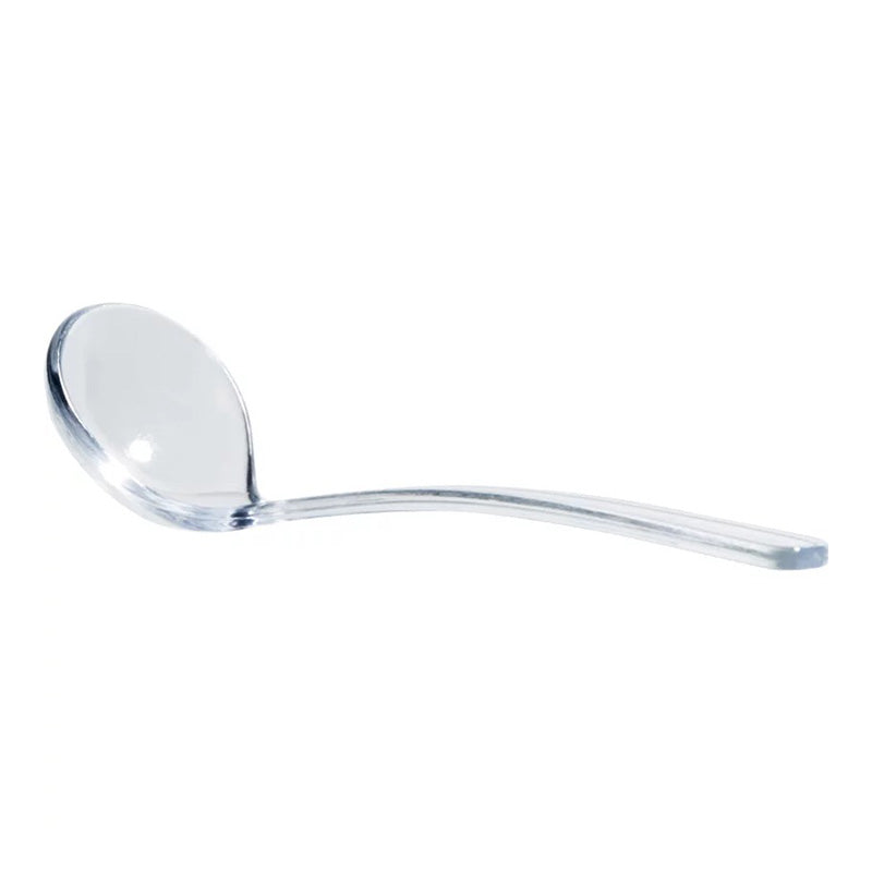 Clear Polycarbonate Condiment Jar with Lid, 12 oz - Chefcoca