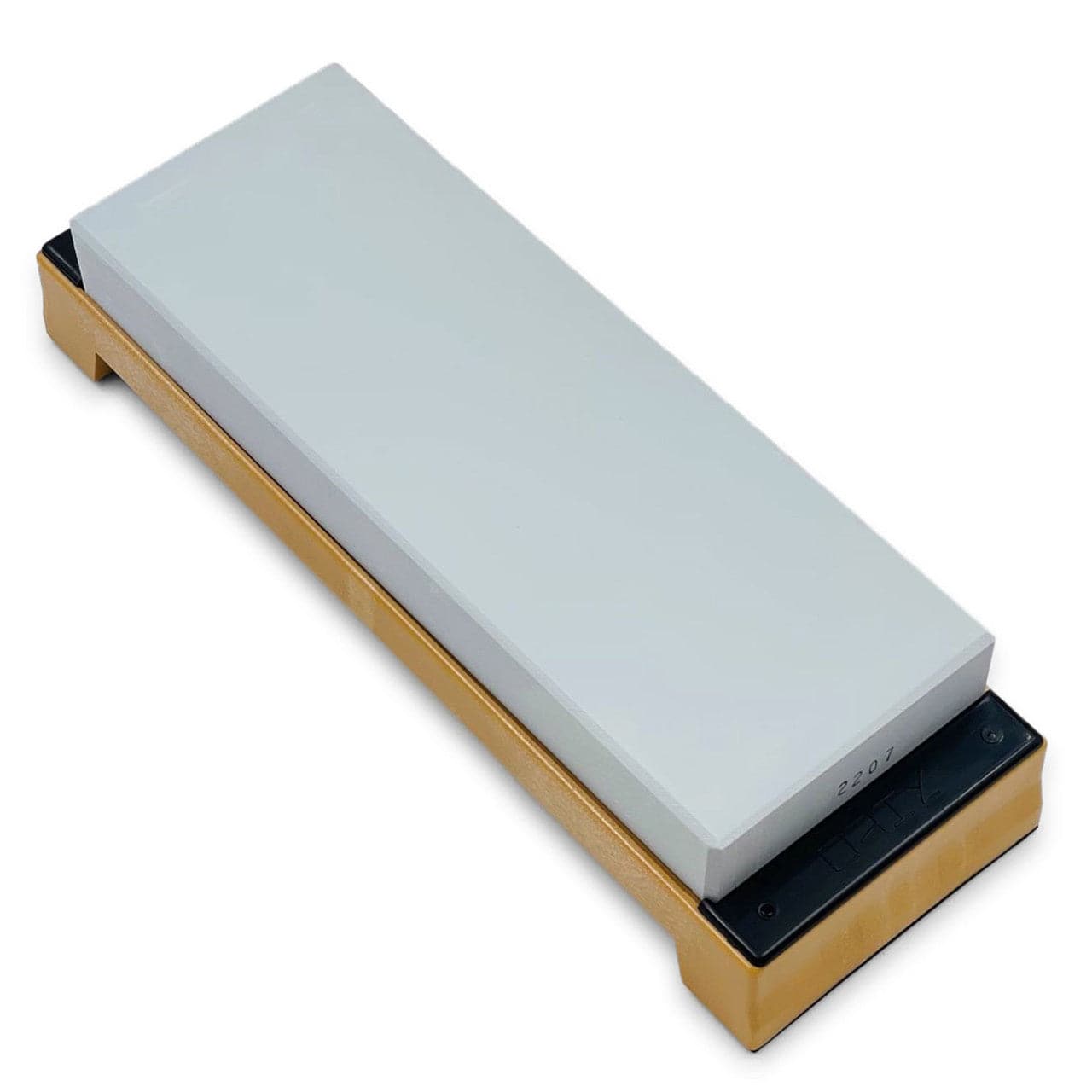 Suehiro Rika #5000 Finishing Knife Sharpening Stone with Stand - Chefcoca