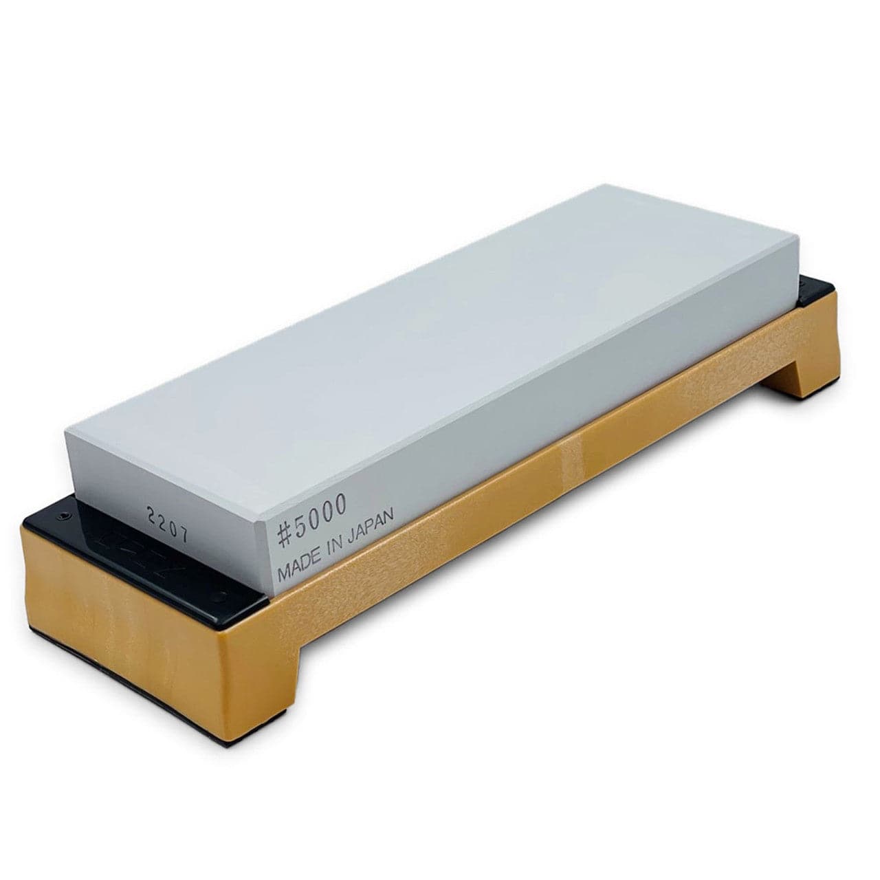 Suehiro Rika #5000 Finishing Knife Sharpening Stone with Stand - Chefcoca